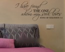 I Have Found the One Whom My Soul Loves-A wedding invitation Decor-love wall art